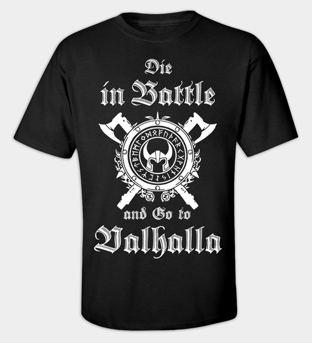Maglietta Go to Valhalla