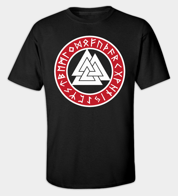 Maglietta Valknut Runico