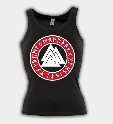 Top da donna Valknut