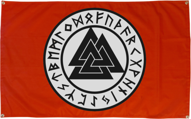 Bandiera Valknut