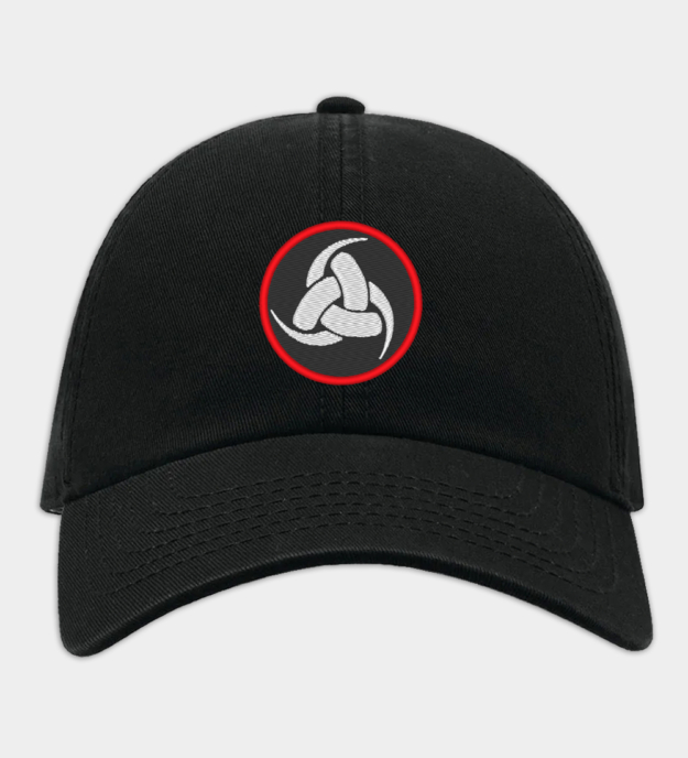 Cappellino ricamato Triplo Corno di Odino