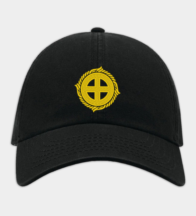 Cappellino ricamato Croce Solare